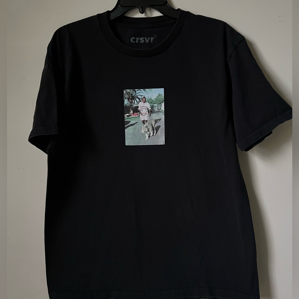 CRSVR Mike Tyson Black Graphic Tee